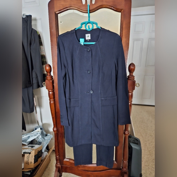 CAbi Pants - CABI PANTS SUIT WITH LONG JACKET    SZ SM  PANTS 6 NWT FULLY LINED